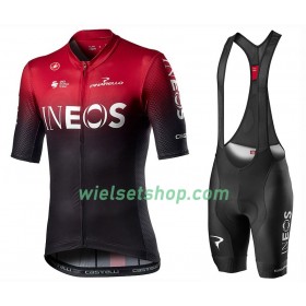 Fietskleding (Fietsshirt + Korte Koersbroek) 2020 TEAM INEOS N001